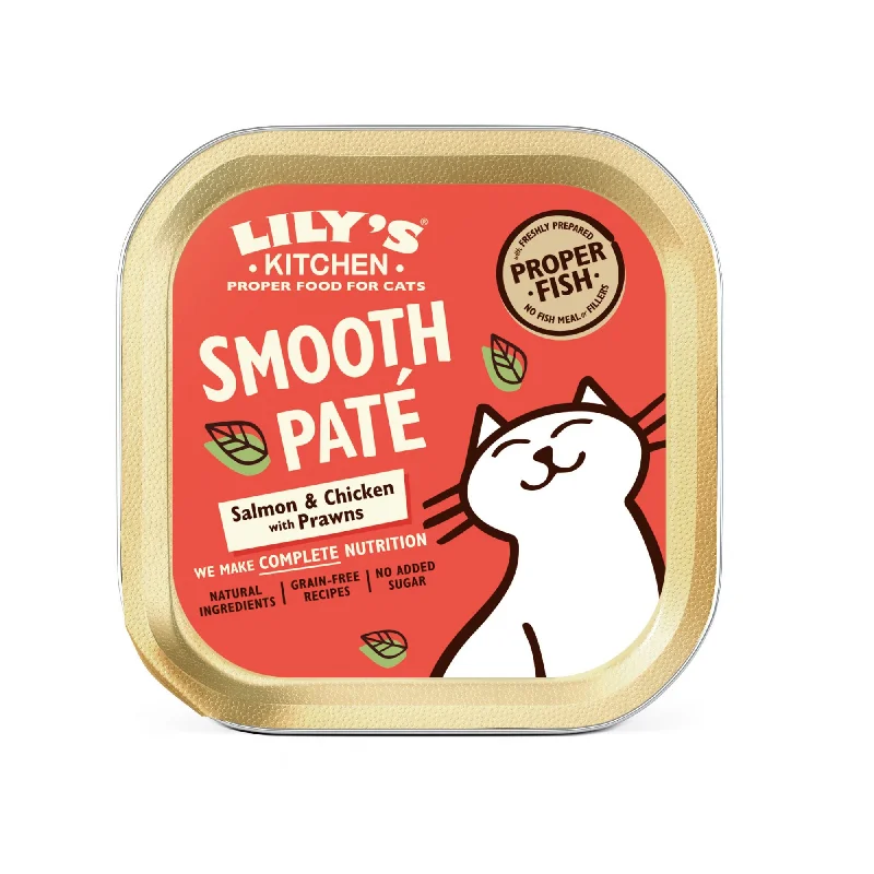 Lily's Kitchen Salmon and Chicken Smooth Paté Cat Food