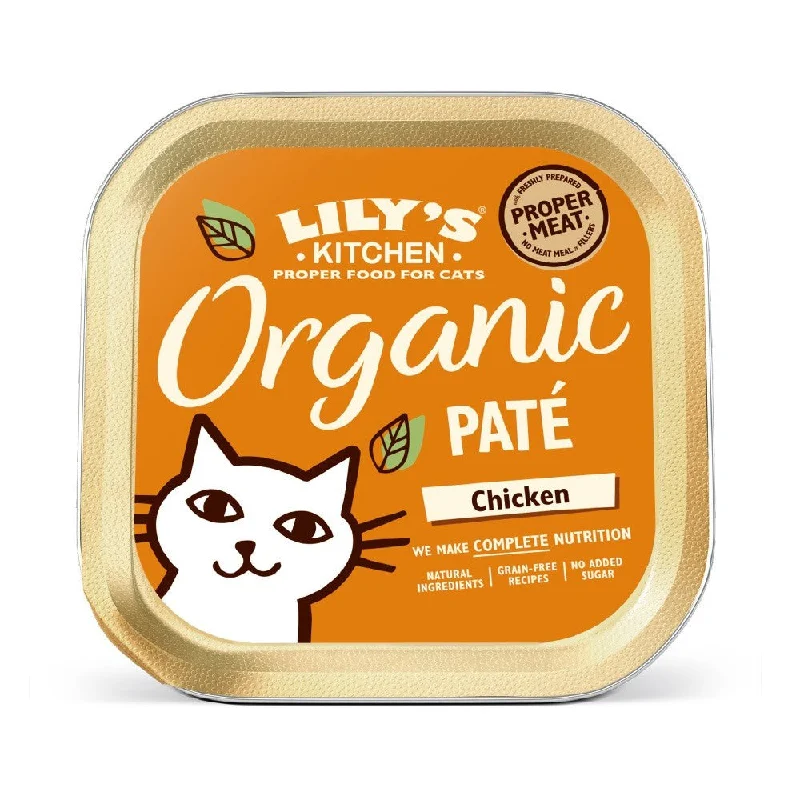 Lily's Kitchen Complete Organic Chicken Paté Cat Food