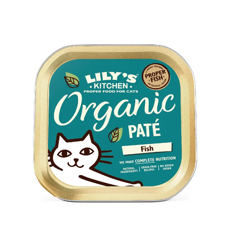 Lily's Kitchen Complete Organic Fish Paté Cat Food