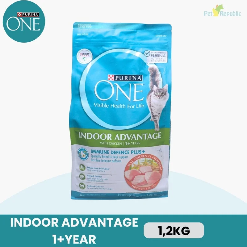 PURINA Cat Food Indoor Advantage Chicken 1 Year Plus 1,2kg