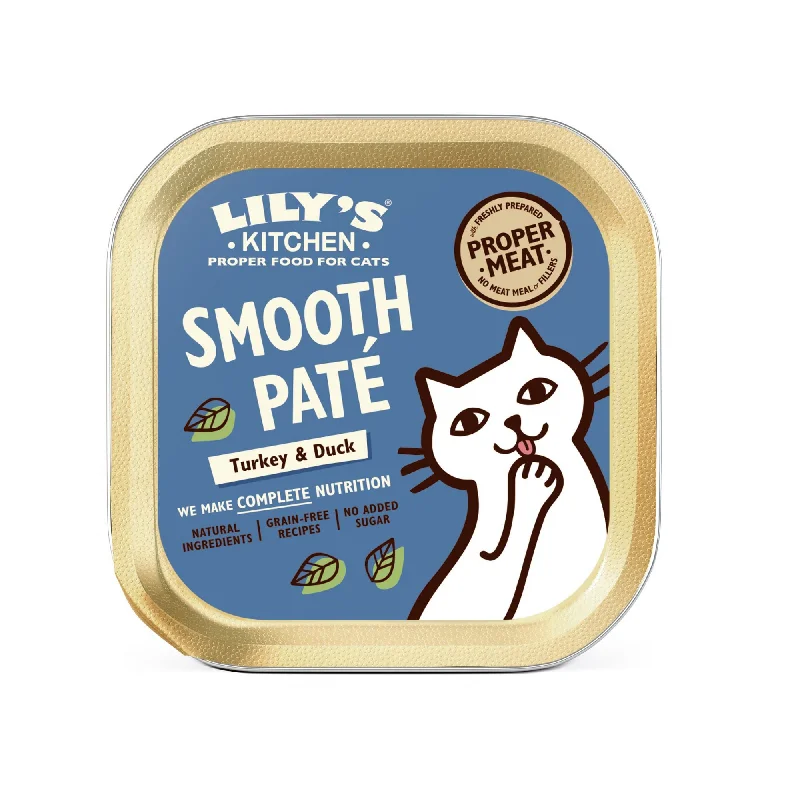 Lily's Kitchen Turkey and Duck Smooth Paté Cat Food