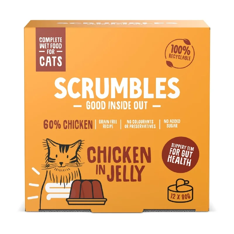 Scrumbles Chicken in Jelly Cat Food