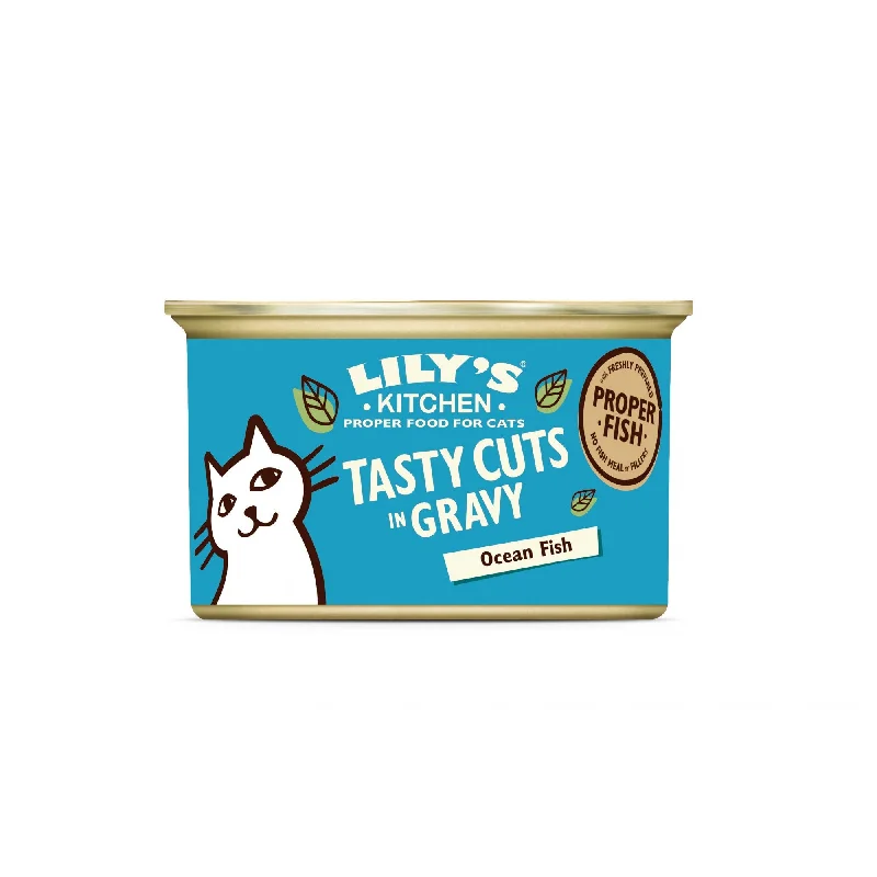 Lily's Kitchen Ocean Fish Tasty Cuts in Gravy Cat Food