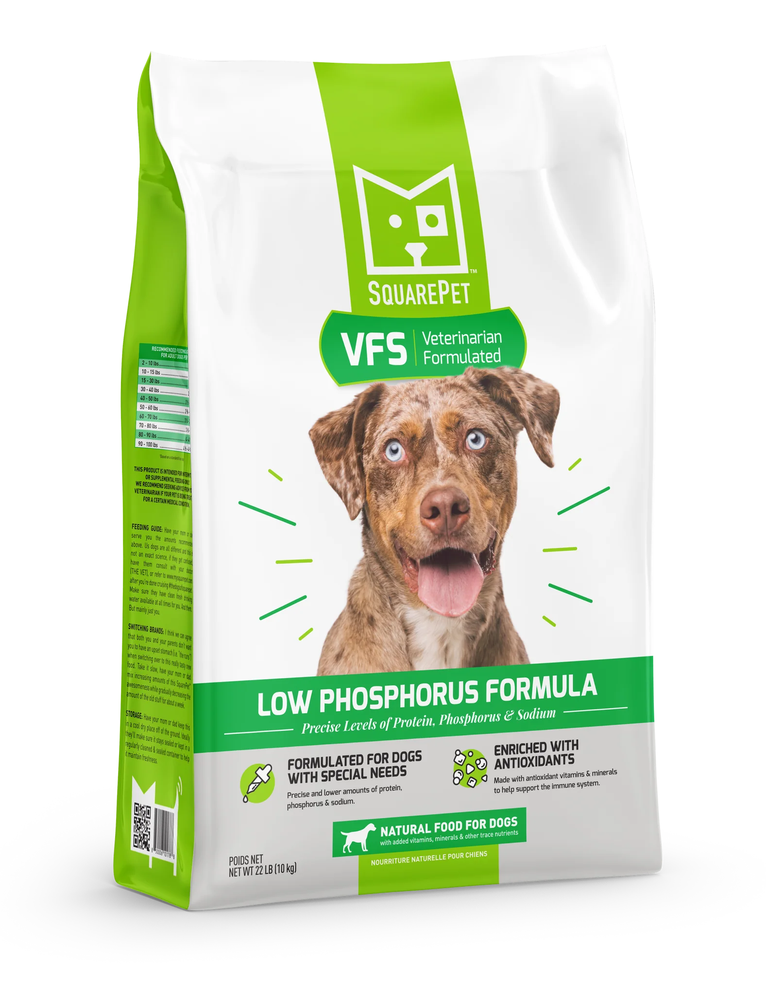 Square Pet VFS Low Phosphorus Formula For Dogs