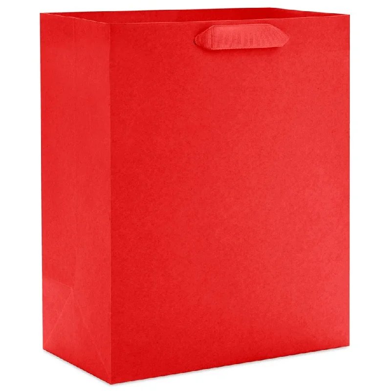 Hallmark : 9.6" Red Medium Gift Bag