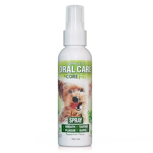 Core Pet Complete Oral Care Spray For Dogs-4 oz Peppermint Flavor