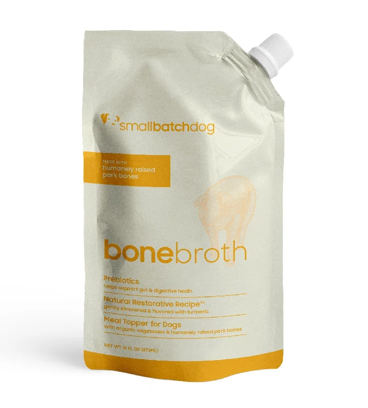 SmallBatch Organic Pork Bone Broth - 16-oz