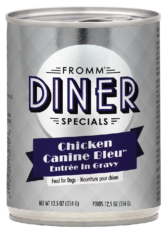 Fromm Chicken Canine Bleu Entree in Gravy Canned Dog Food, 12/12.5oz