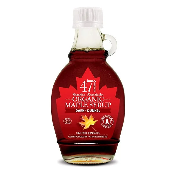 47 North Canadian Organic Dark Maple Syrup 250g