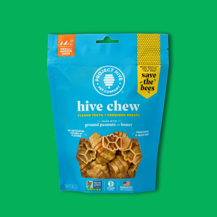 Project Hive Pet Co. Hive Chew-Sm to Mdm