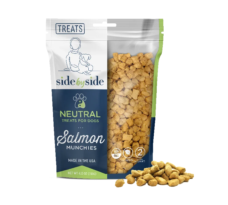 Salmon Crunchie Munchies Treats 4 oz (Neutral)