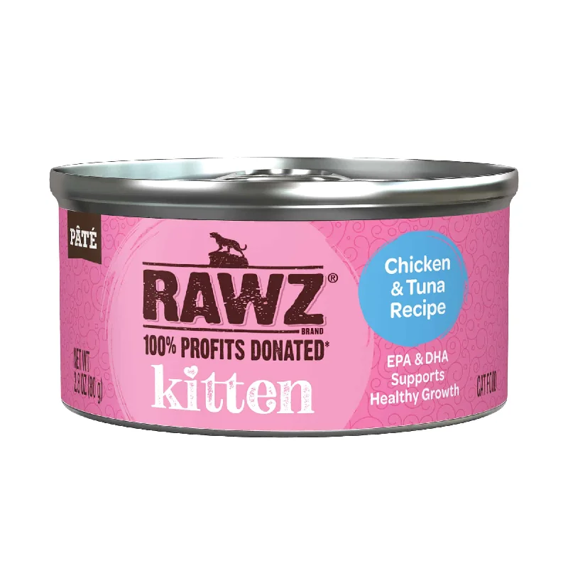 Rawz Kitten Pate Chicken & Tuna Recipe Cat Food