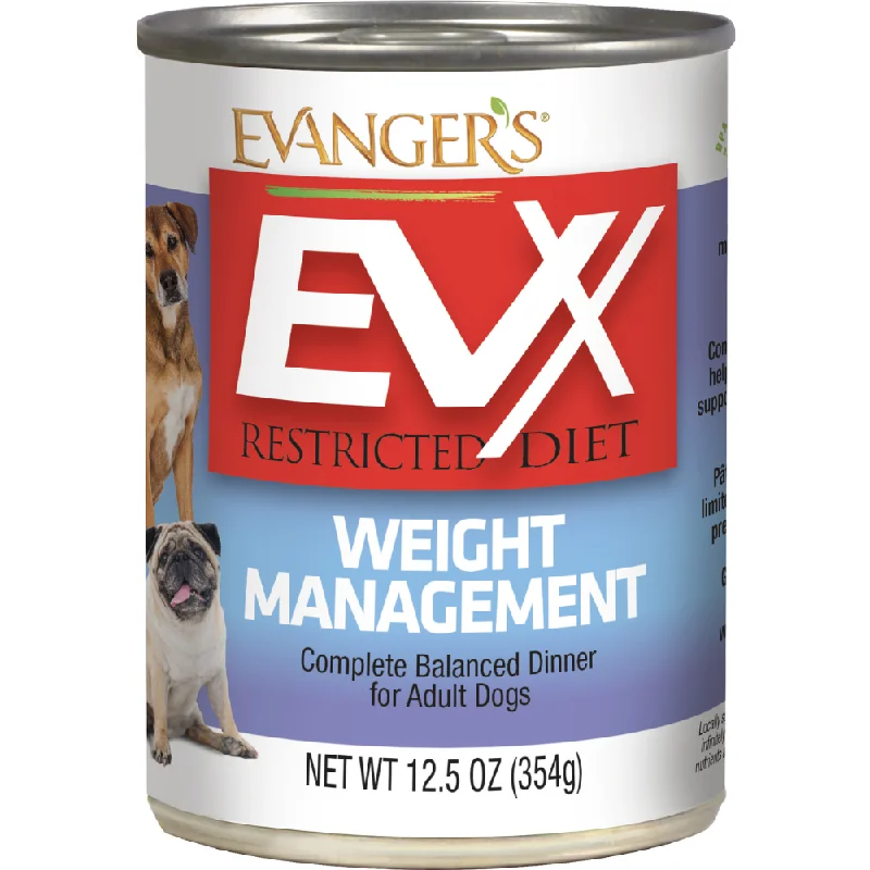 Evanger's EVX Restricted Diet Weight Management For Dogs-12.5 oz