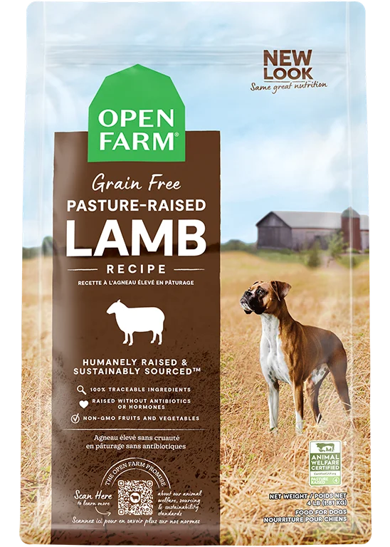 Open Farm Pasture-Raised Lamb Grain Free Dry Dog Food