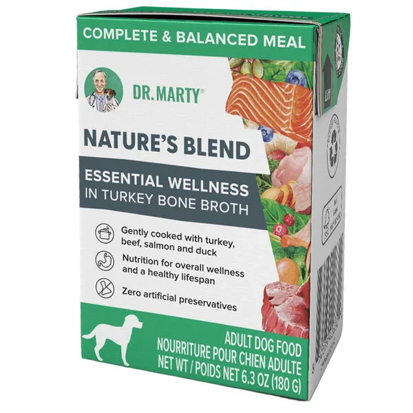 Dr. Marty's Nature's Essential Wellness in Turkey Broth Dog food