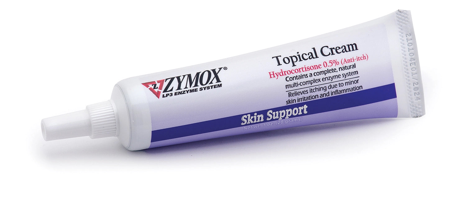 Zymox Skin Support topical cream with Hydrocortisone - 1-fl oz