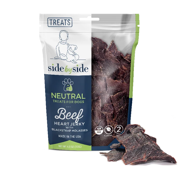 Beef Heart Treats for Dogs with Blackstrap Molasses (Neutral)