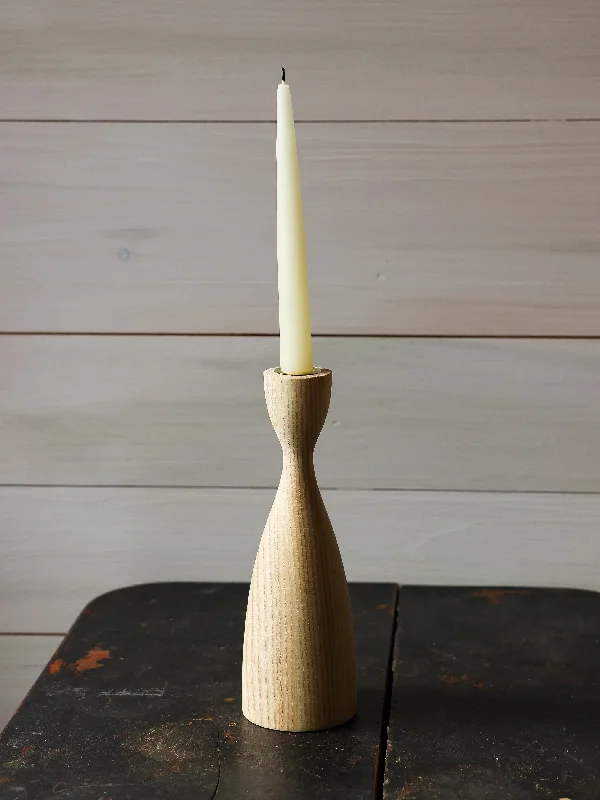 Pantry Candlestick in Natural Ash