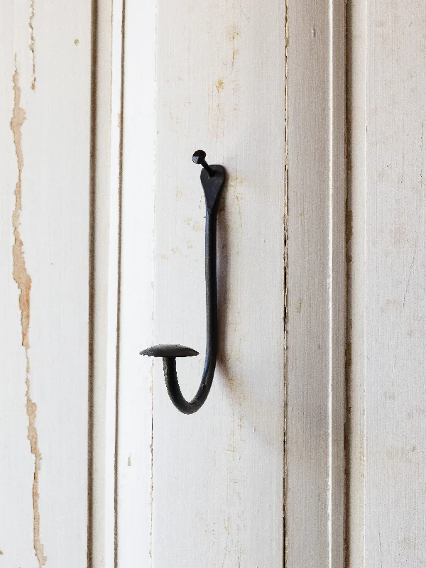 Iron Coat Hook - single