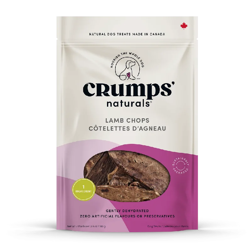 Crumps Naturals Lamb Chops Jerky Dog Treats