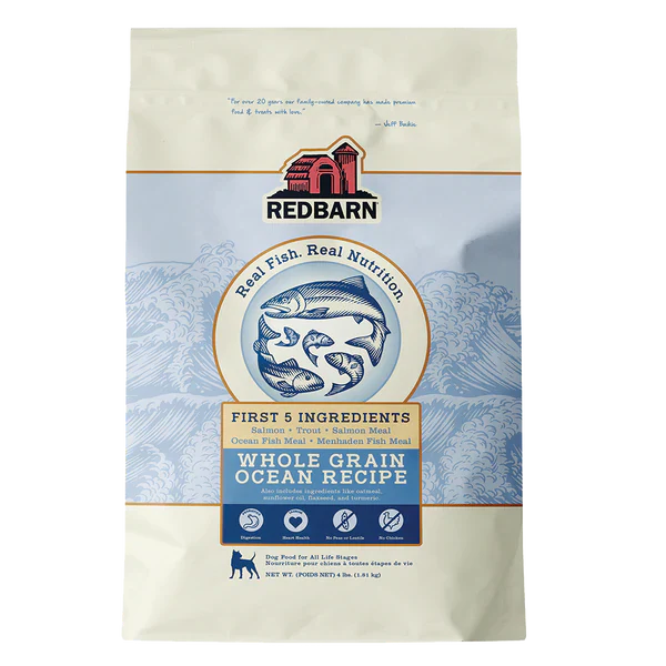 Redbarn Pet Products Whole Grain Ocean Recipe Dog Food