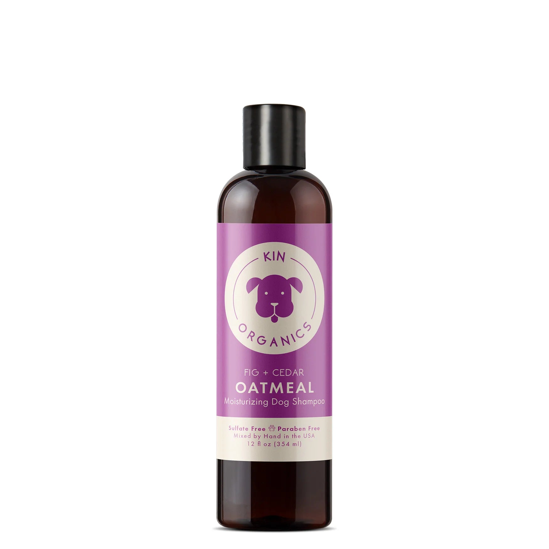 kin+kind Kin Organics Fig + Cedar Moisturizing Dog Shampoo - 12 fl oz