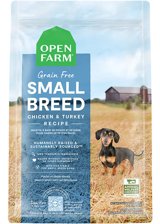 Open Farm Grain-Free Small Breed Chicken & Turkey Recipe Dry Dog Food