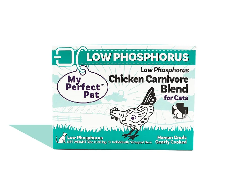 My Perfect Pet Frozen Low Phosphorus Chicken Carnivore Grain Free Blend Cat Food