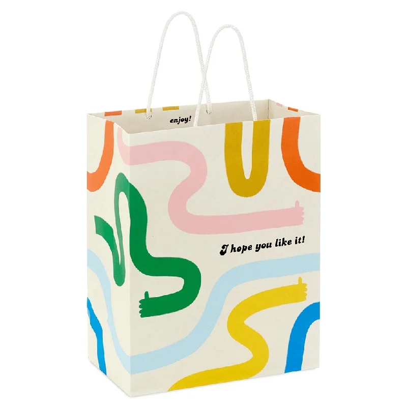 Hallmark : 9.6" Hope You Like It Medium Gift Bag