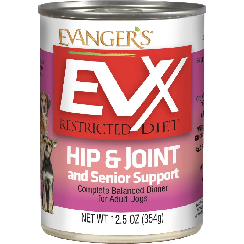 Evanger's EVX Restricted Diet Senior Hip & Joint For Dogs-12.5 oz