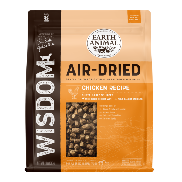 Earth Animal Dr. Bob Goldstein's Wisdom Air Dried Chicken