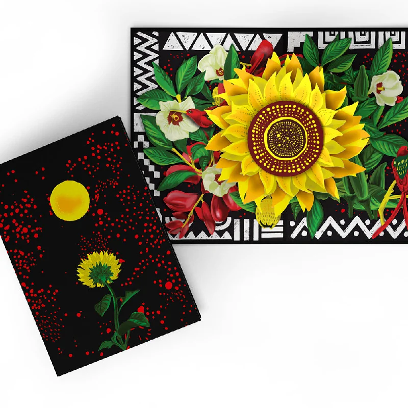 The Gift of Hope Sunflower Pop-Up Card