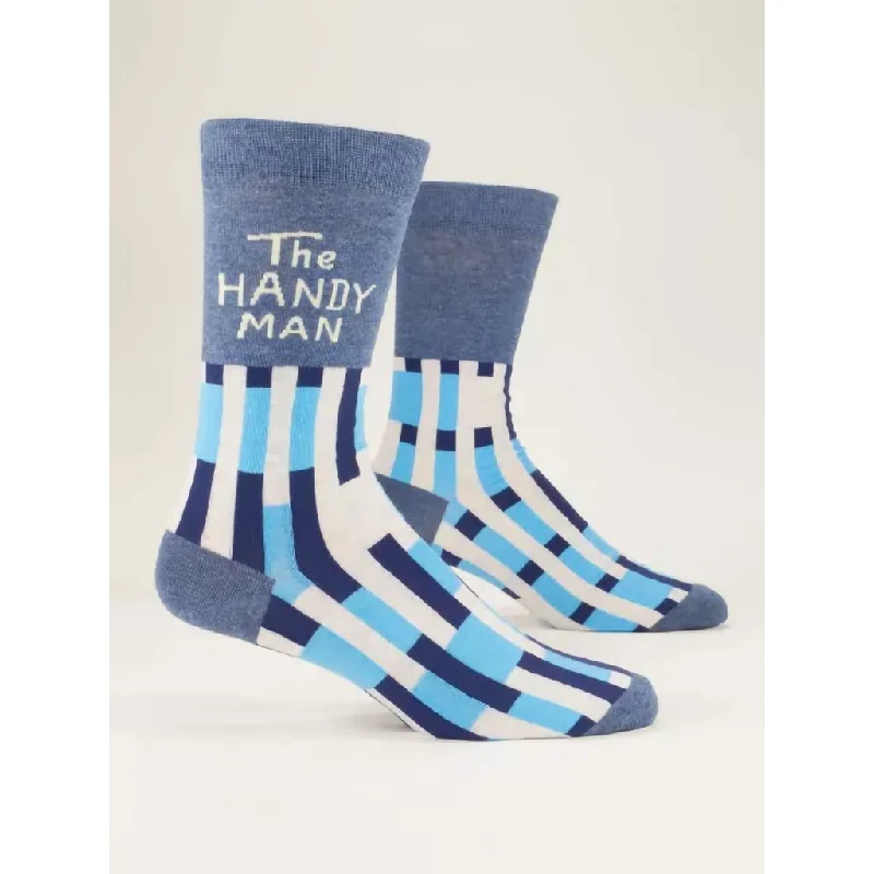 Blue Q : Men's Crew Socks - THE HANDYMAN