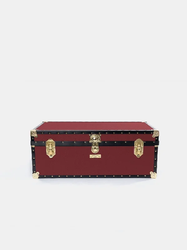 The Steamer Trunk - Burgundy