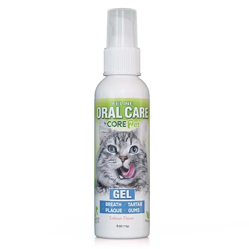 Core Pet Complete Oral Care Gel For Cats-4 oz Salmon Flavor