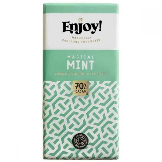 Enjoy! Magical Mint 70% Cacao Chocolate Bar 70g