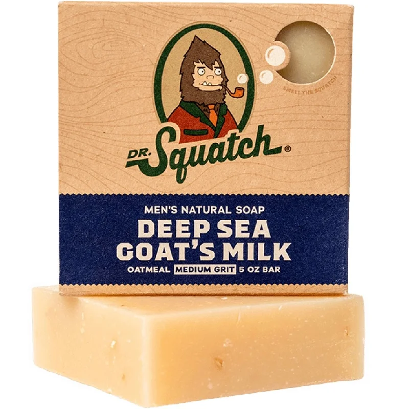 Dr. Squatch : Men's Deep Sea Goats Milk Bar Soap