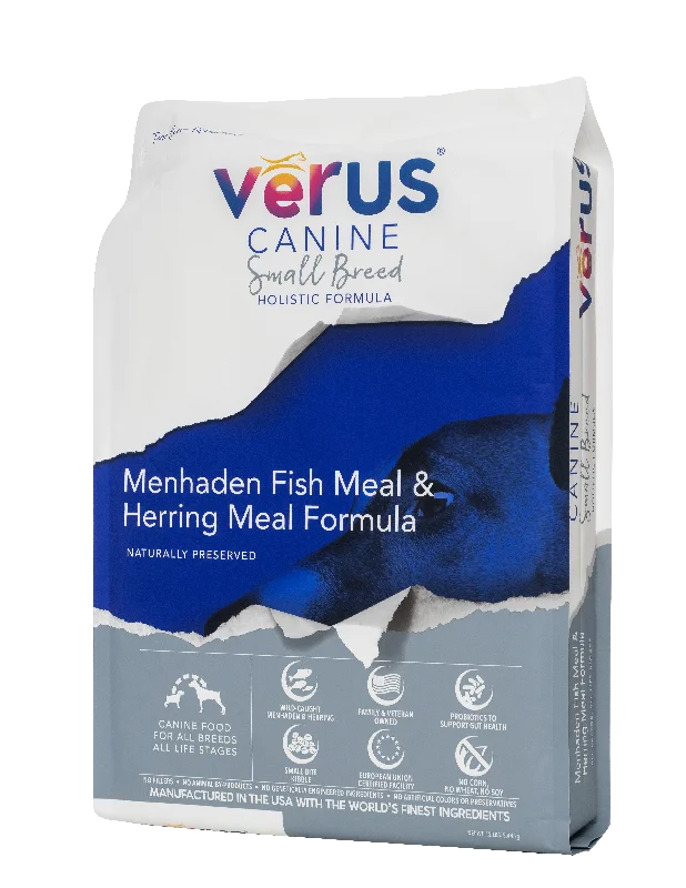 Verus Canine Small Breed Menhaden Fish Meal & Herring Meal Formula Dry Dog Food