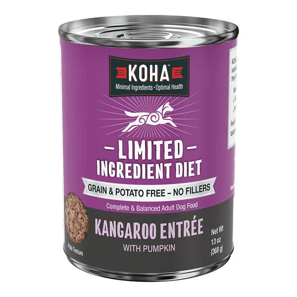 Koha Limited Ingredient Diet Kangaroo Entree Dog Food-13 oz