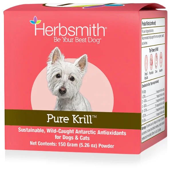 Herbsmith Sustainable, Wild Caught Pure Krill for Dogs & Cats