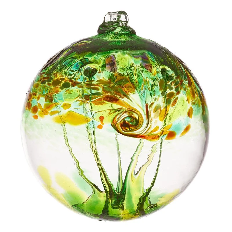 Kitras : Tree of Elements:  Earth Glass Ornament