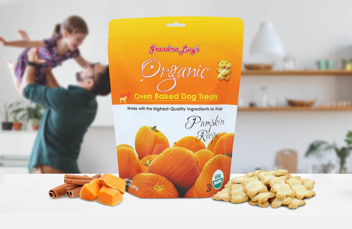 Grandma Lucy's Organic Pumpkin Dog Treats - 14-oz