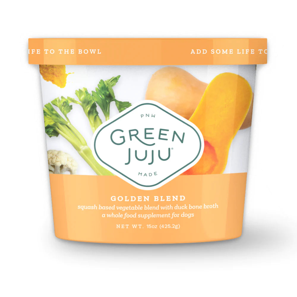 Green JuJu Frozen Golden Blend Supplement for Dogs