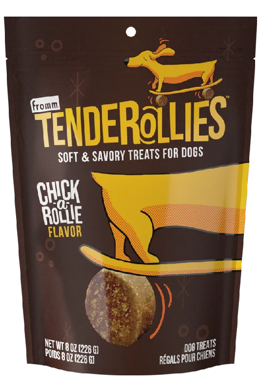 Fromm Soft & Chewy TENDERollies Chick-A-Rollie Flavor Dog Treats, 8oz