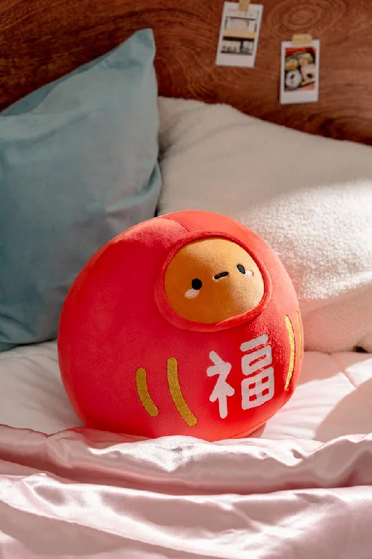 Red Daruma Tayto Potato Midi Mochi Plush