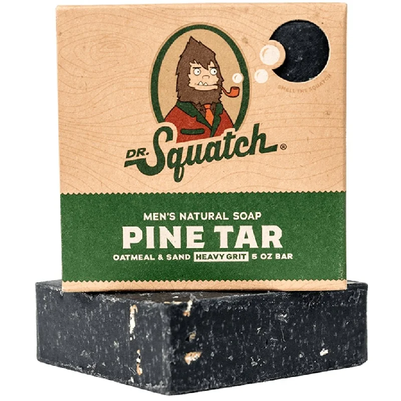 Dr. Squatch : Men's Pine Tar Bar Soap