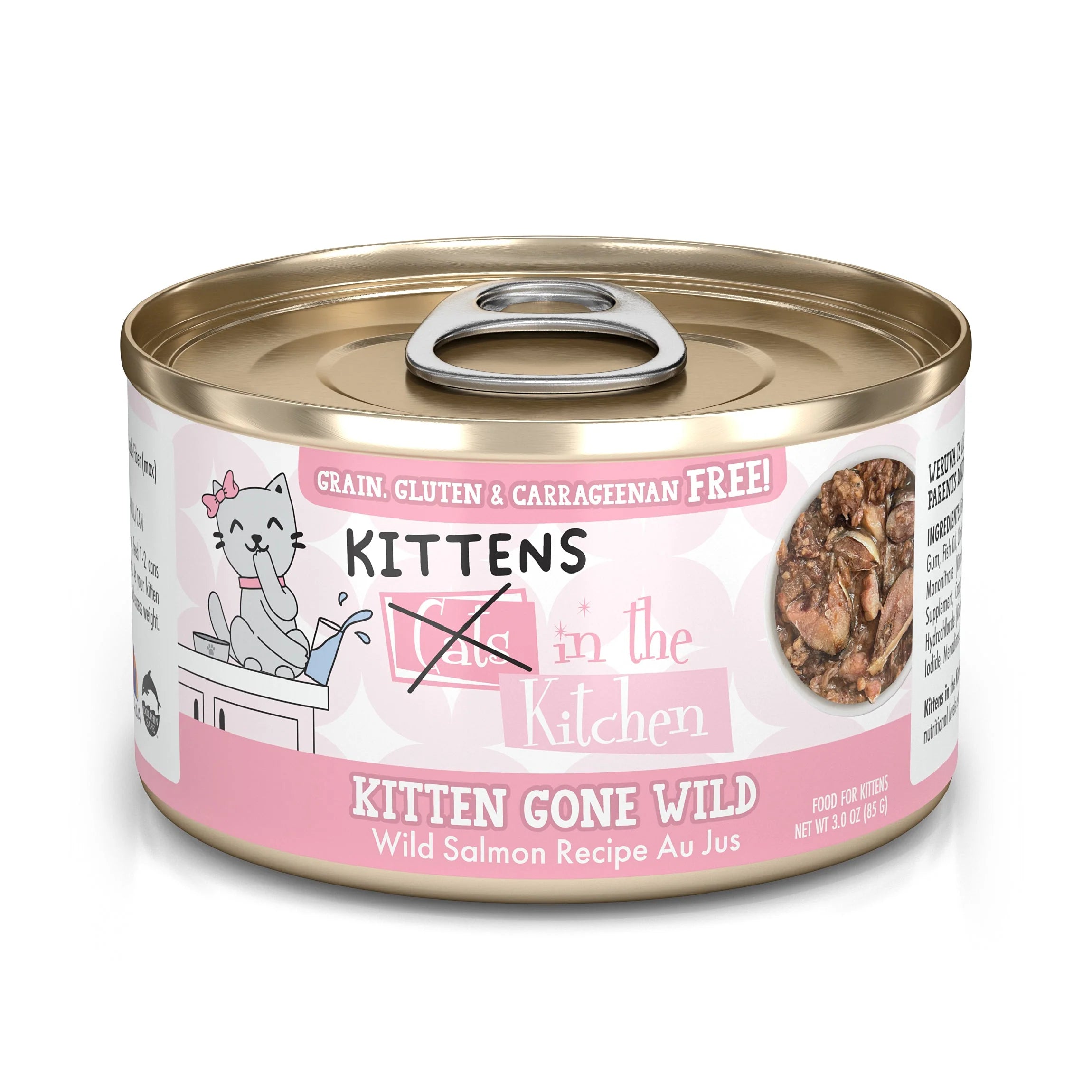 Weruva Kittens in the Kitchen Kitten Gone Wild-3.0 oz