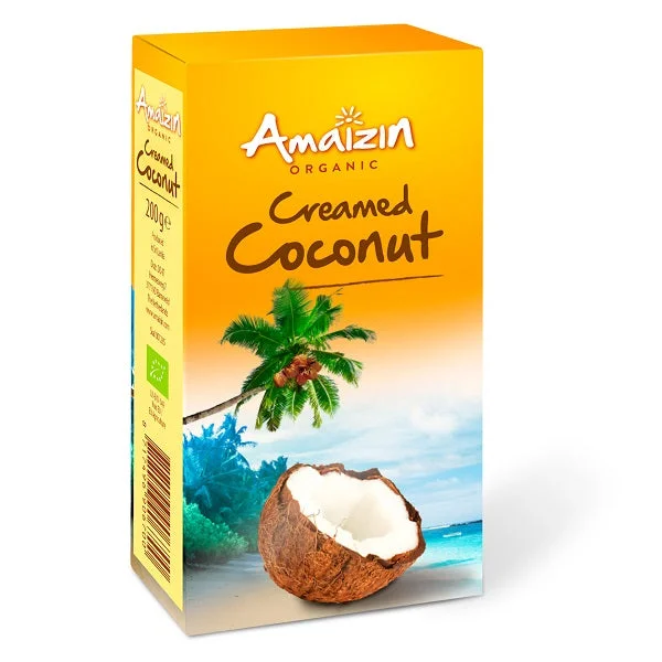 Amaizin Organic Creamed Coconut 200g