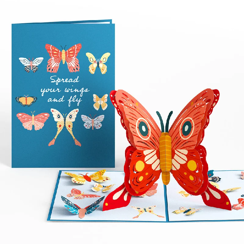 Spread Your Wings Butterfly Pop-Up Card