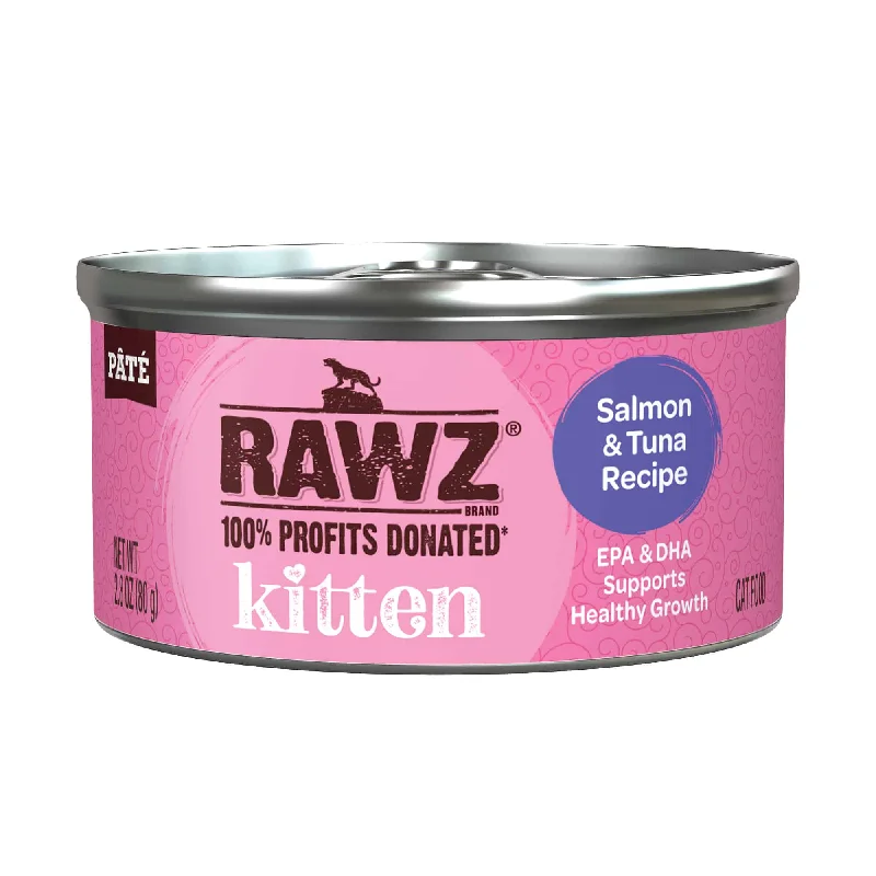 Rawz Kitten Pate Salmon & Tuna Recipe Cat Food